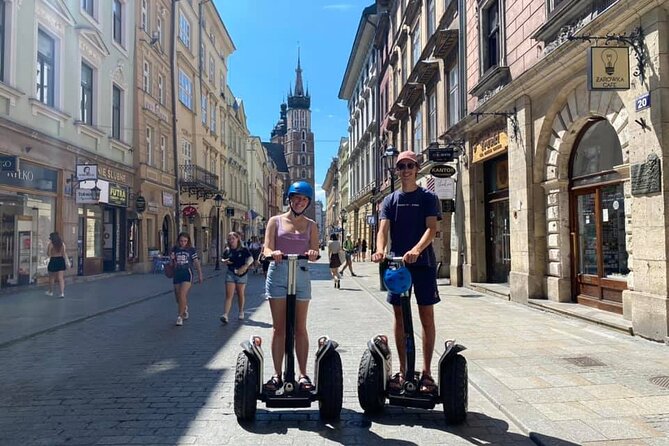 120 min Old Town Segway Tour in Krakow - St. Mary’s Basilica closes the loop
