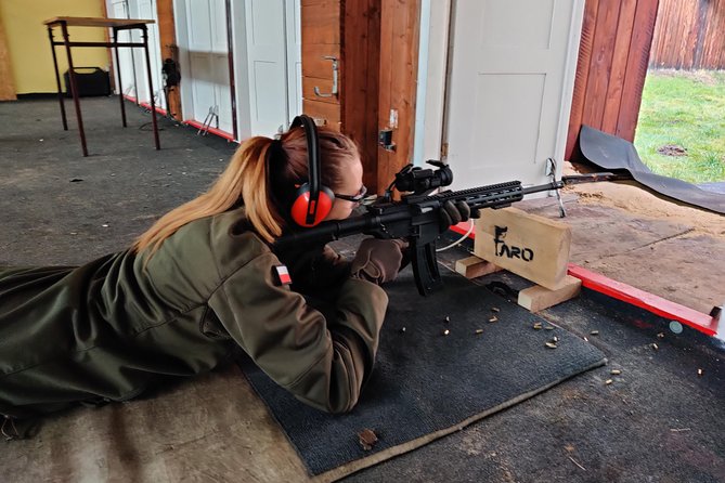 58 shots - Zakopane Shooting real guns - What the instructors add to the experience