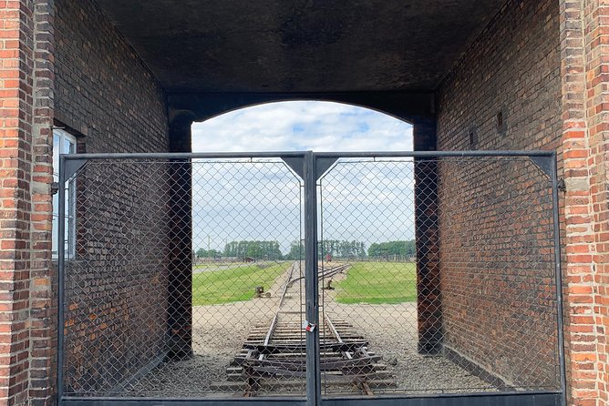 Auschwitz-Birkenau guided tour from Krakow - private car - Auschwitz I and the Arbeit Macht Frei gate