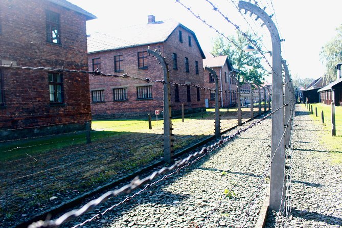 Auschwitz-Birkenau Tour: Tickets + Transportation from Krakow - Security and entry at Auschwitz I