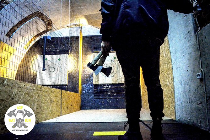 Axe Throwing Krakow in Axe Nation - best club in Poland - Best group size and large events