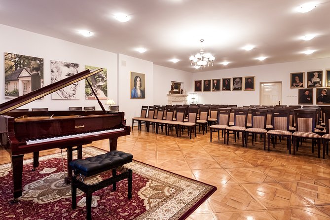 Chopin Piano Concert at Chopin Gallery with a Glass of Wine - Hearing Chopin from just a few feet away