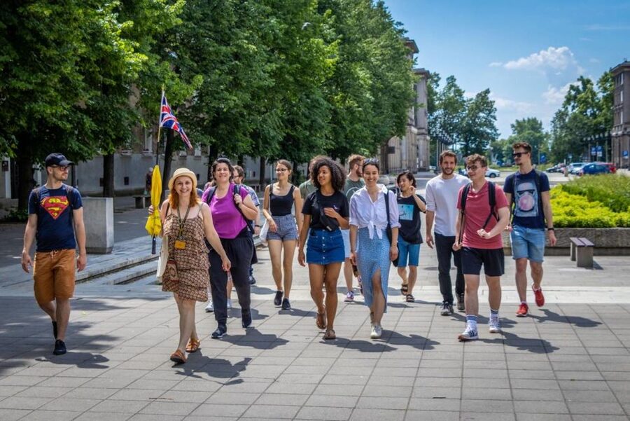 Communist Krakow - Nowa Huta Walking Tour in English - The Avenue of Roses and the everyday city