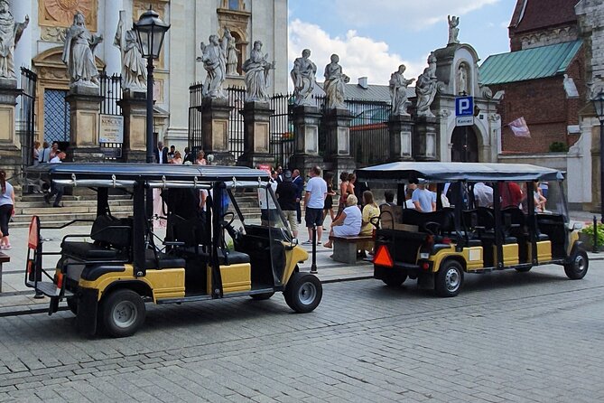 Cracow guided Full tour by Golf Cart-Family Discount - Podgorze and the former Jewish ghetto