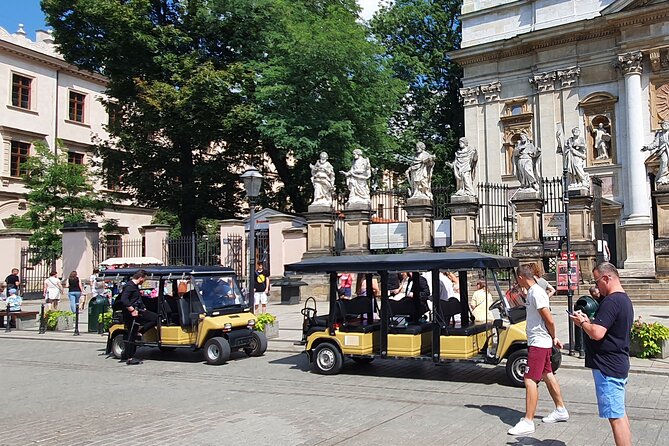 Cracow guided Full tour by Golf Cart-Family Discount - Timing, pickup, and route changes