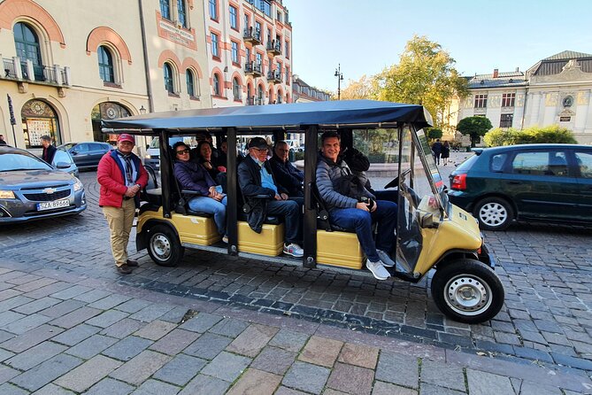 Cracow guided Full tour by Golf Cart-Family Discount - Kazimierz and the Jewish quarter