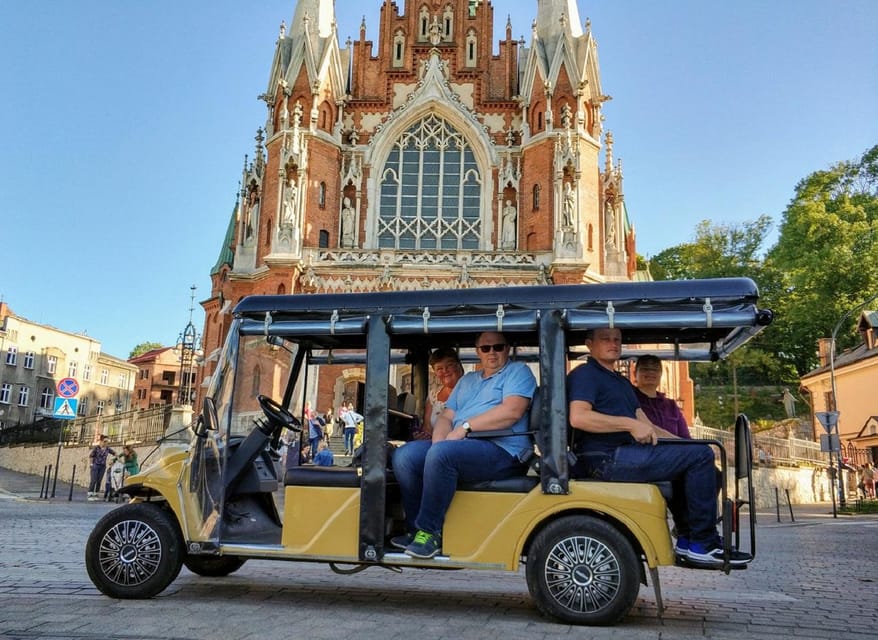 Cracow: Jewish Quarter and Ghetto Sightseeing Golf Cart Tour - Pod Orłem Pharmacy and Ghetto Heroes Square