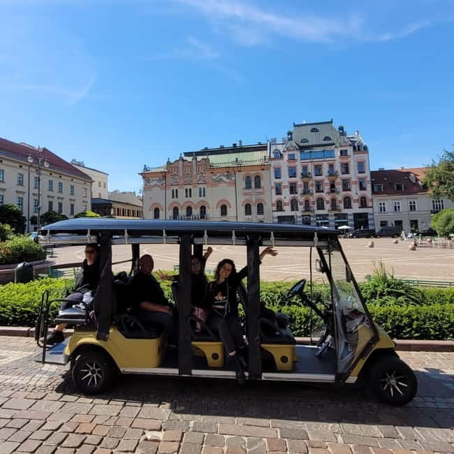 Cracow sightseeing tour by electric golf cart - Kazimierz, Krakow’s former separate town