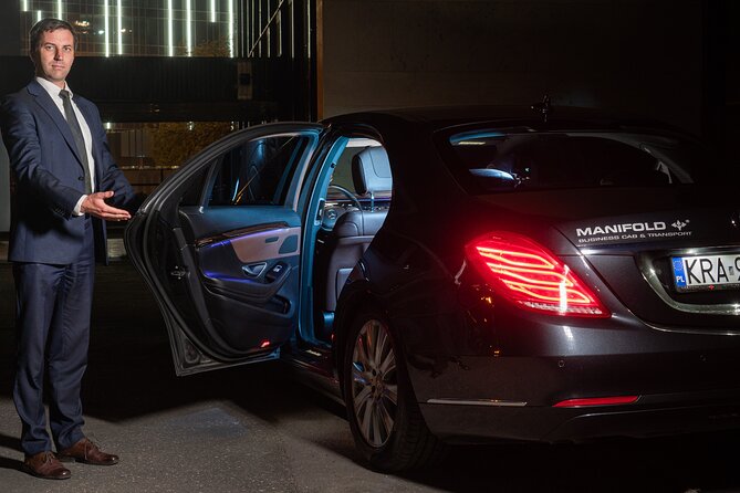 Cracow to airport transfer by Luxurious VIP limo - Is $58.18 good value?