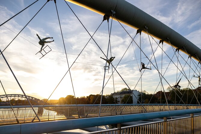 Discover Kraków by Bike with a Dutch guide - Father Bernatek’s Bridge and the ride through green space