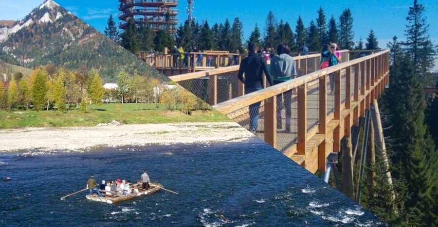 Dunajec River Gorge Rafting and Tree Top Walk from Krakow - Price, timing, and what you receive