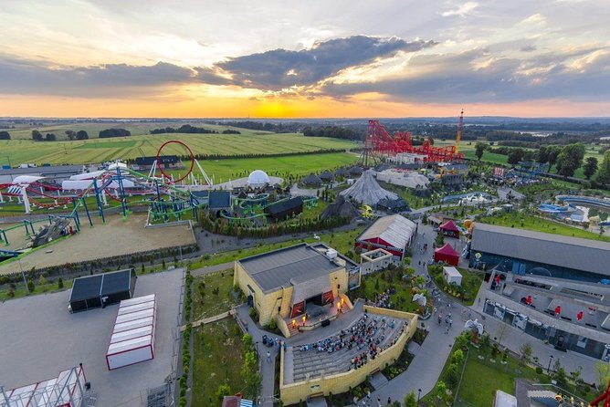 Energylandia Amusement Park - The Extreme Zone: Hyperion, Zadra, and the big thrills