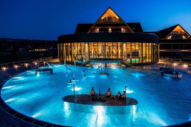 Evening Experience in the Thermal Baths in Chocholow From Krakow - The outdoor pools and mountain setting