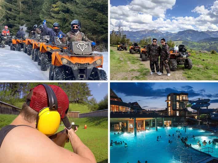 From Krakow: ATV/Snowmobile Ride, Shooting & Hot Springs - Trading the van for a Can-Am quad bike