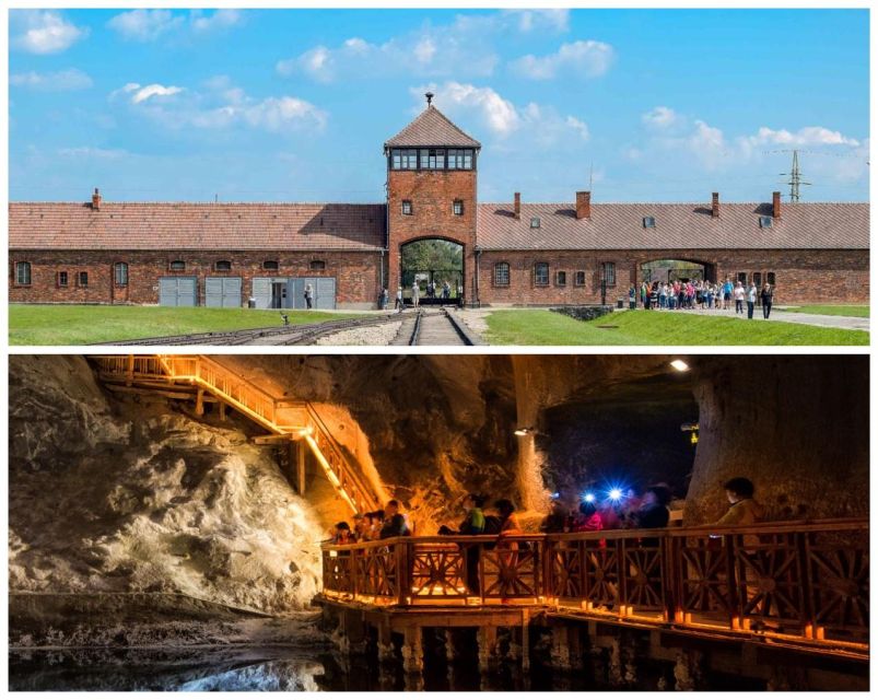 From Krakow: Auschwitz and Wieliczka Salt Mine Full-Day Trip - The transfer between the camps and the mine