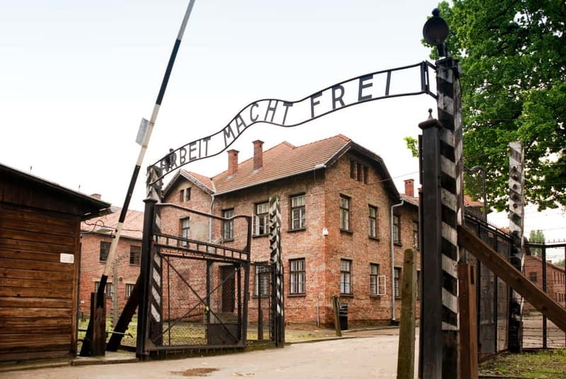 From Krakow: Auschwitz-Birkenau Guided Tour & Hotel Pickup - Auschwitz I and the Arbeit Macht Frei gate