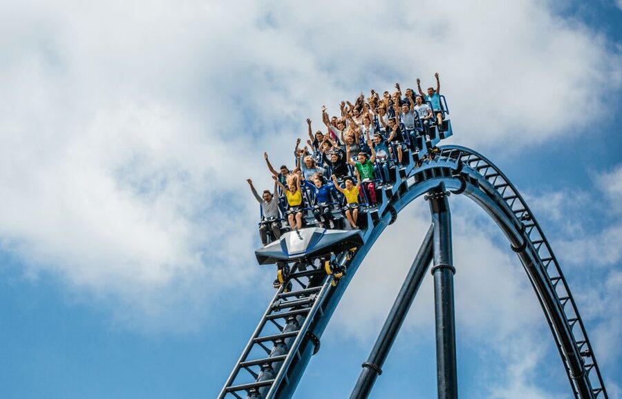 From Krakow: Energylandia Amusement Park Ticket & Transport - The Extreme Zone and the five rides covered by Fast Pass
