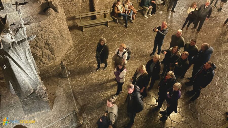 From Krakow: Guided Tour in Wieliczka Salt Mine - Lakes and vast chambers add variety