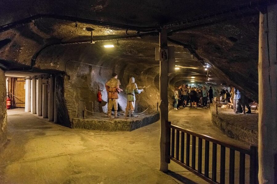 From Krakow: Private Wieliczka Salt Mine Tour - The first 64 meters are a real part of the tour