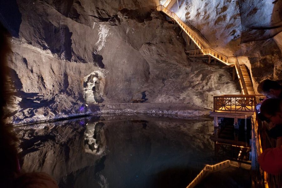 From Krakow: Private Wieliczka Salt Mine Tour - Salt statues and carvings are the payoff