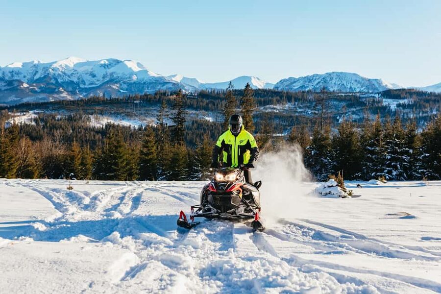 From Krakow: Snowmobile Adventure with Thermal Pools Visit - How the $159 price works in practice