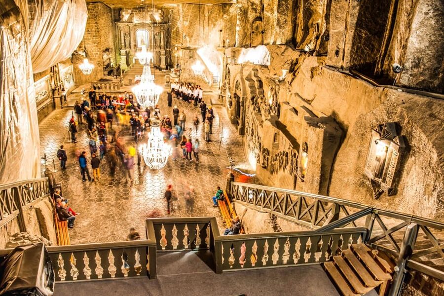From Krakow: Wieliczka Salt Mine Guided Tour & Pickup Option - The walk back and the miners’ cage lift