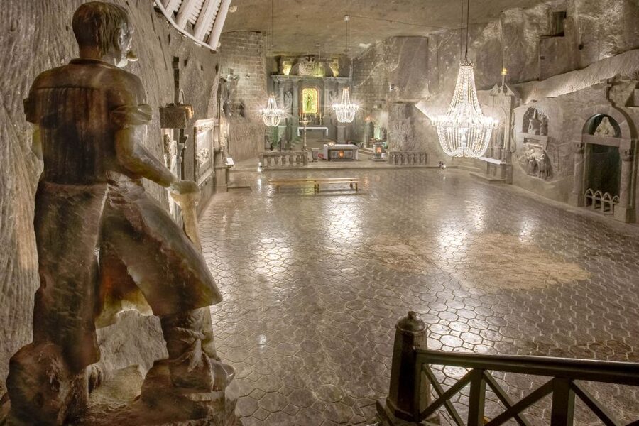 From Krakow: Wieliczka Salt Mine Tour - The Chapels and the Famous Underground Light