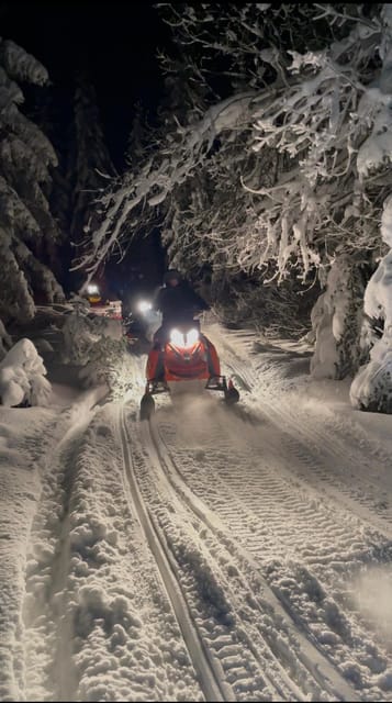 From Krakow: Zakopane Snowmobile NIGHT Ride, Bonfire, - Key points to know before booking