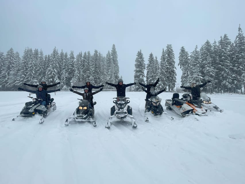 From Krakow: Zakopane Snowmobile NIGHT Ride, Bonfire, - From Krakow streets to snowy Tatra peaks