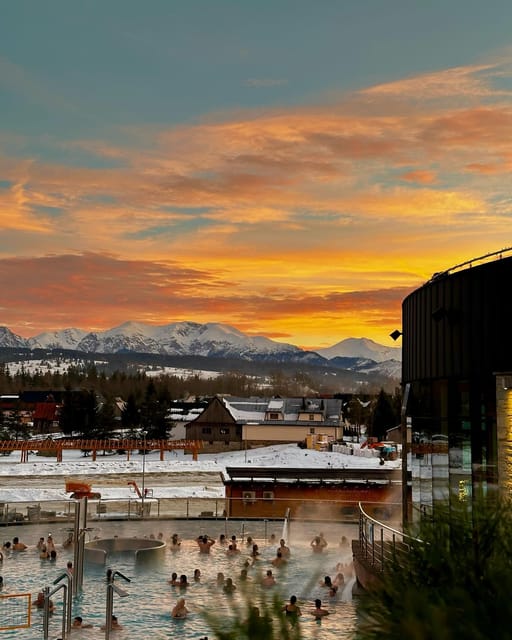 From Zakopane: Snowmobile Ride with Thermal Pools & Pickup - Snowmobiling or quad riding near the Tatra foothills