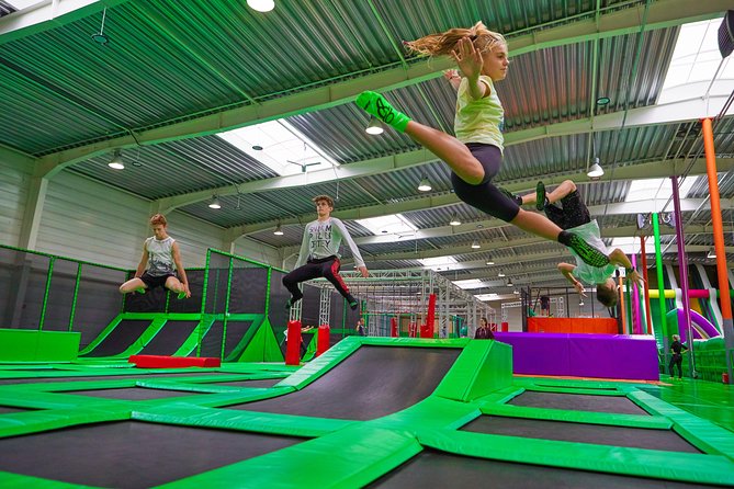 GOjump MEGAPARK Kraków-Sikorki - 1 hour Trampoline Park ticket - Why this works on a rainy Kraków day