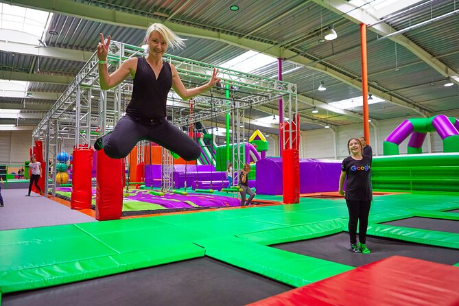 GOjump MEGAPARK Kraków-Sikorki - 1 hour Trampoline Park ticket - Arriving early for the session on the hour