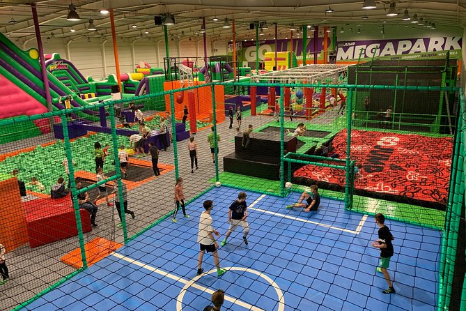 Great fun in GOjump MEGAPARK Kraków-Sikorki - 2 hours ticket - Two hours split between trampolines and inflatables