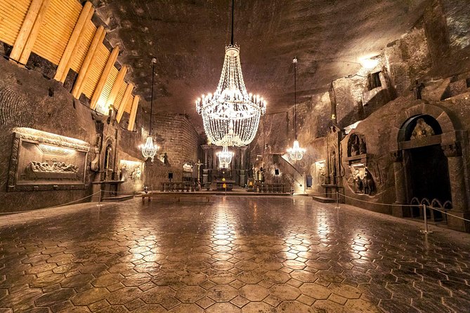 Guided Salt Mine Wieliczka tour from Krakow - Descending the long staircase