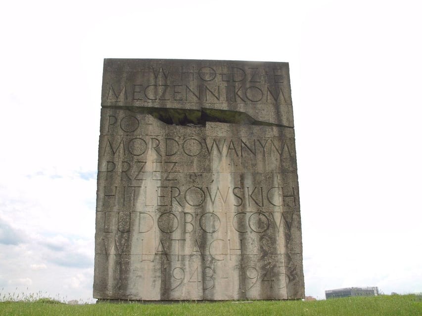 Guided Tour of Plaszow Concentration Camp, Kraków - The Grey House and the surviving traces