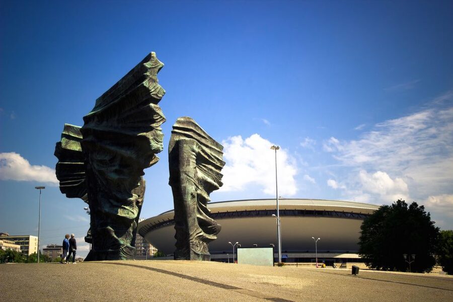 Katowice Old Town Highlights Private Walking Tour - Spodek and Katowice’s modern face
