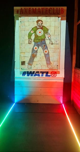 Krakow Axe Mate Club: Axe throwing, Tomahawks. WATL venue! - Inside Axe Mate Club in Krakow’s Kazimierz district