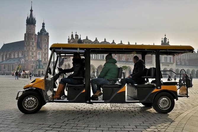 Krakow City Sightseeing by Electric Car - The Słowacki Theatre and the Barbican
