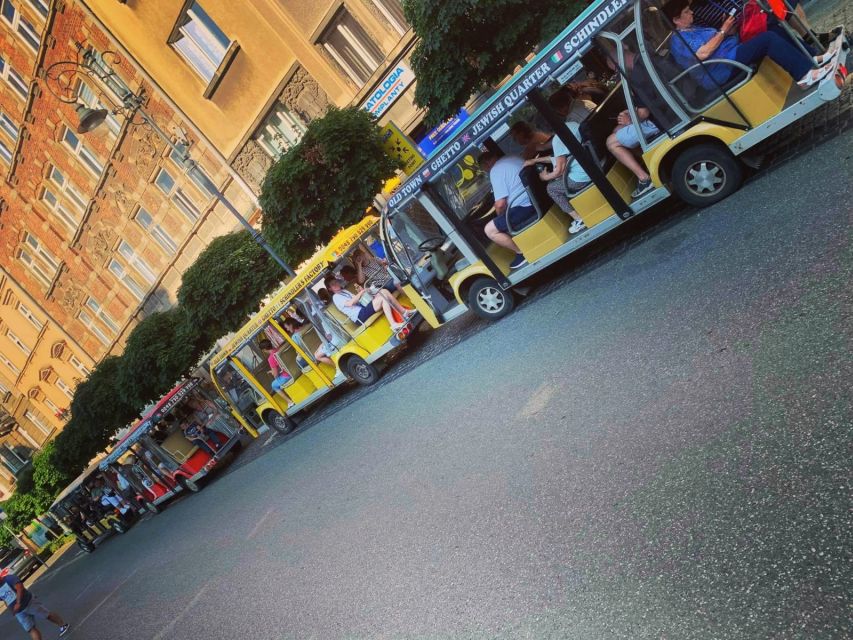 Krakow: City Sightseeing Tour Eco Electric Buggy Golf Cart - St. Joseph’s Church and the final stretch