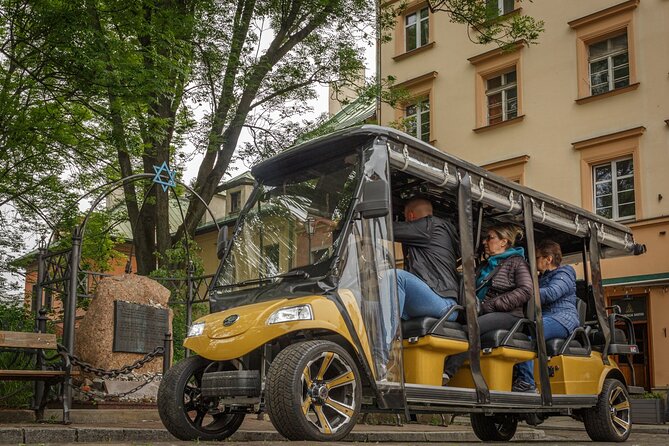Krakow: City Sightseeing Tour Eco Electric Buggy Golf Cart - From Planty Park into Krakow’s medieval story