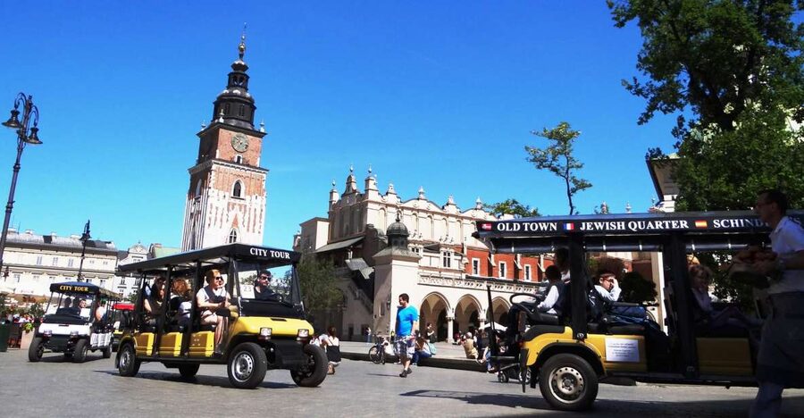 Krakow: City Tour by Electric Golf Cart - Old Town: royal streets and Europe’s great market square