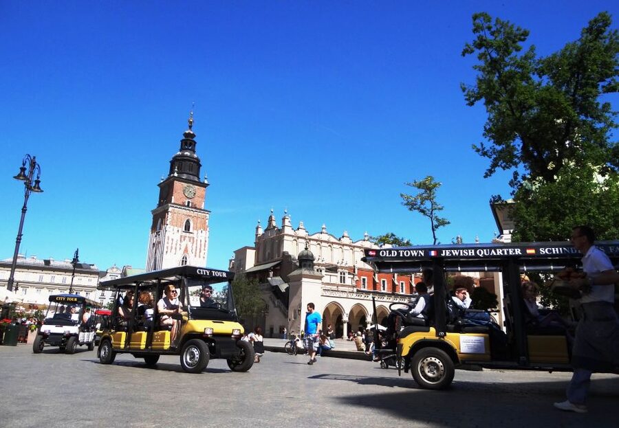 Krakow: City Tour by Electric Golf Cart - Starting near Plac Jana Matejki