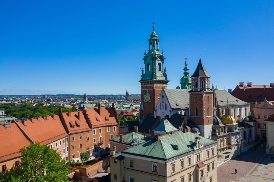 Krakow: Electric Car Sightseeing Tour - The Ghetto walls and Ghetto Main Square