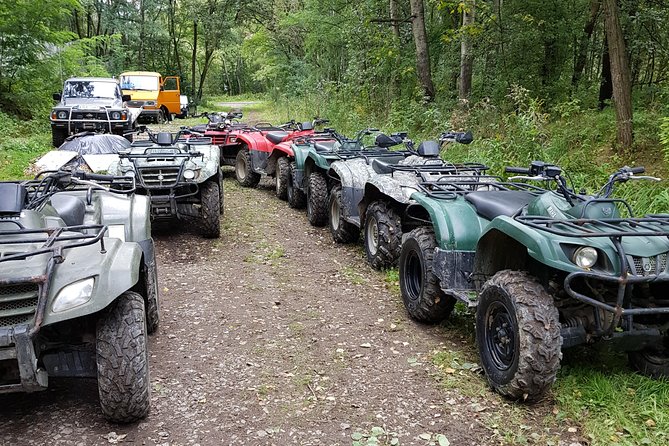 Krakow: Extreme Off-Road Quad Bike Tour with BBQ Lunch - Safety instructions before the throttle opens