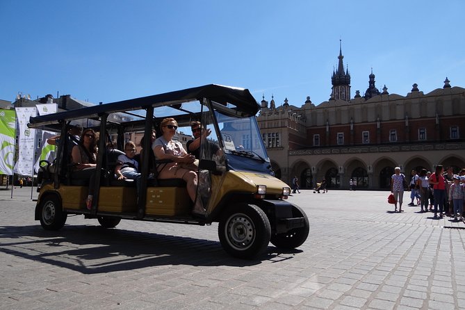 Krakow Grand City Tour by golf cart - All 3 districts - Comfort, seating, and cold-weather planning