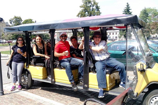 Krakow: Guided City Tour by Golf Buggy (with hotel pickup) - Schindler’s Factory, an exterior stop with a clear limitation