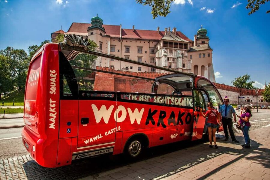 Krakow: Hop-On Hop-Off Bus Tour - Kościuszko Mound and Salwator