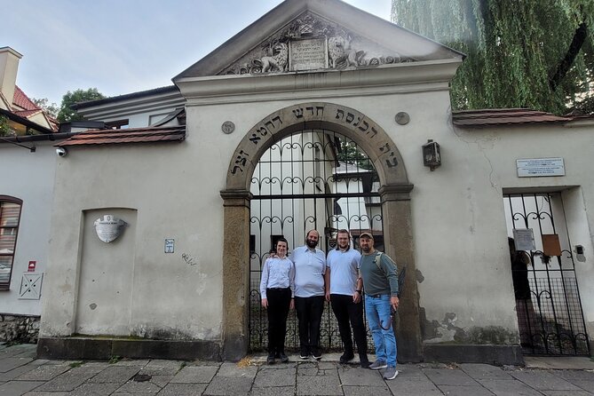 Krakow Jewish District Private Tour. Kazimierz and Jewish Ghetto - The Schindler’s List courtyard and stairs