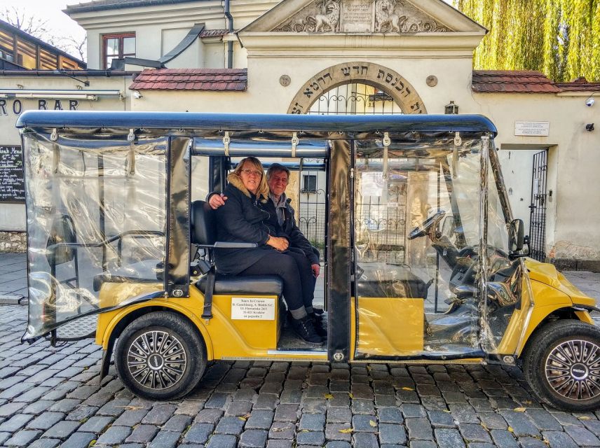 Krakow: Jewish Quarter and Ghetto Electric Golf Cart Tour - What the commentary is really like