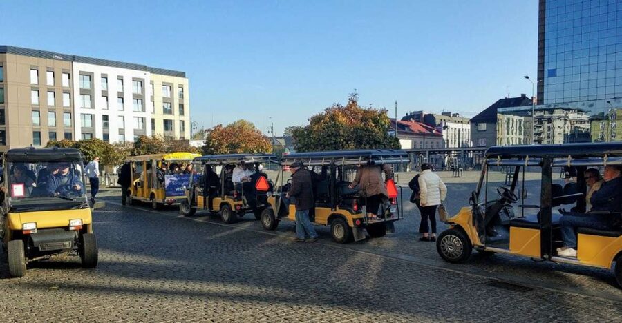 Krakow: Jewish Quarter and Ghetto Sightseeing Golf Cart Tour - Kazimierz, Kraków’s former Jewish town